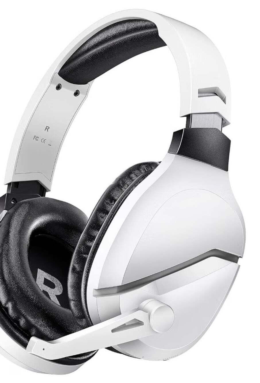 WolfLawS Wireless Gaming Headset with Noise Cancelling Microphone for PS5 PC PS4